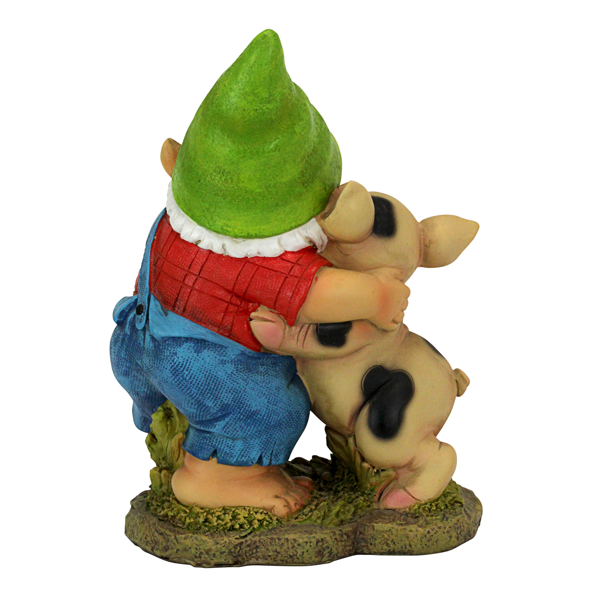 Image Thumbnail for Happy As A Pig In Slop Garden Gnome